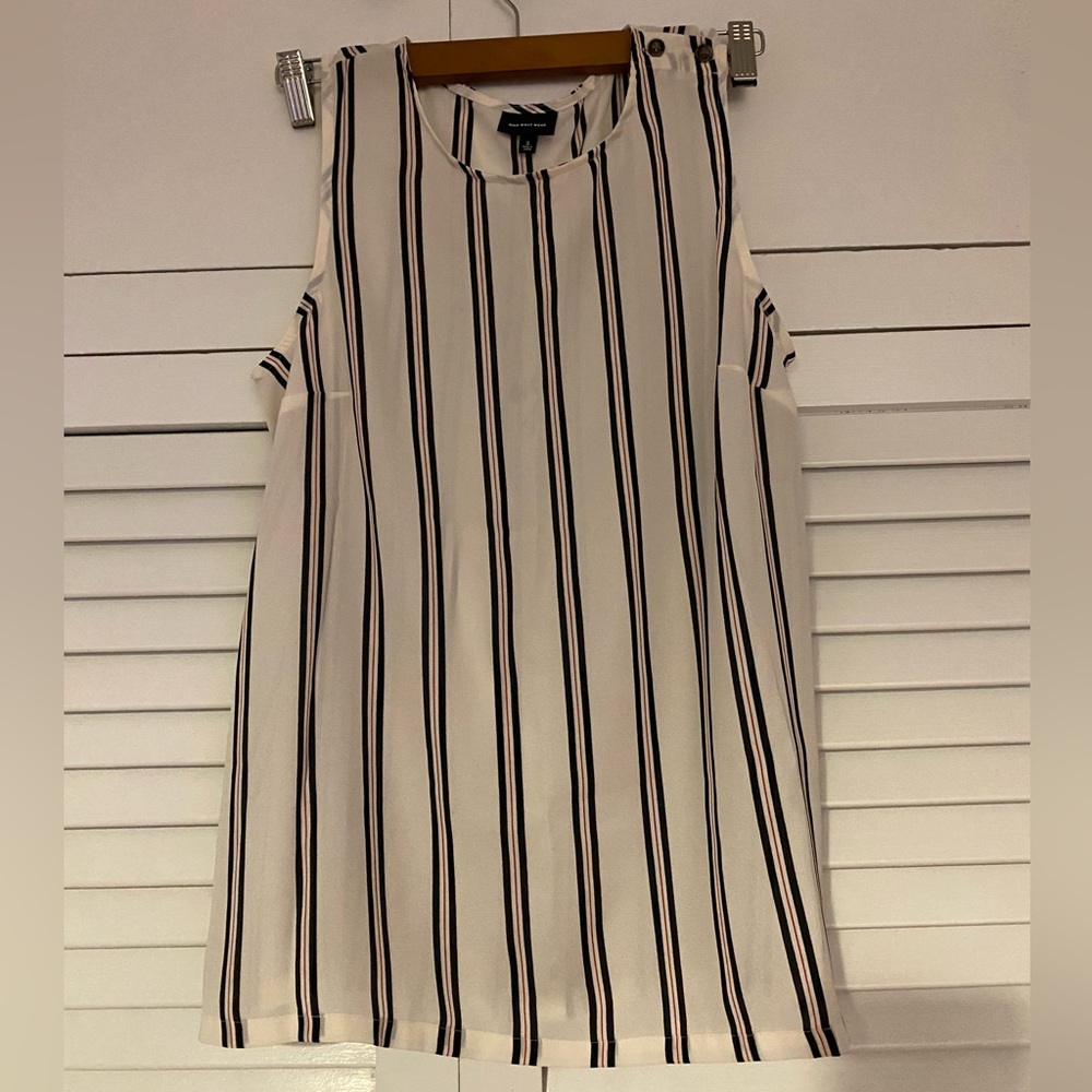 Who What Wear striped top NWOT